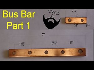 Van Life Electrical Making your own Bus Bar part 1