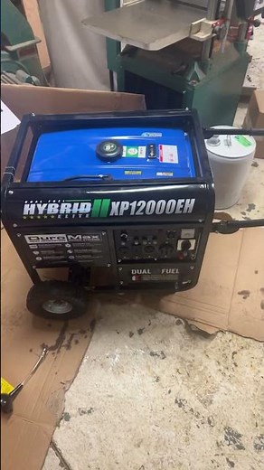 DuroMax XP12000EH 12,000 Watt Portable Dual Fuel Gas Propane Generator