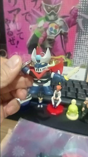 Mazinger Z and Uran vintage figure keychains from surplus shop #anime #mazingerz #uran #japan #asia