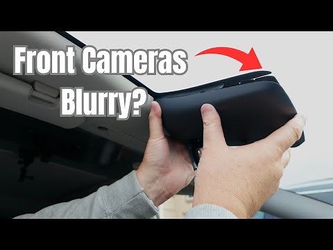 Tesla Model Y Front Camera Glass Cleaning Step by Step