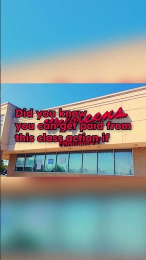 $100 Million Walgreens No Proof Class Action Settlement! Live Now!