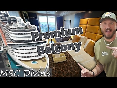 Premium Balcony Cabin | MSC Divina, Full Room/Suite Tour