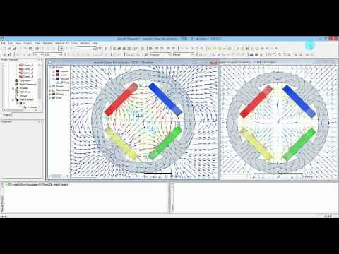 227 - ANSYS Maxwell - Master /Slave Boundary [Analyzes 3/4]