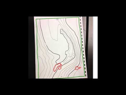 Cardboard Landform Models