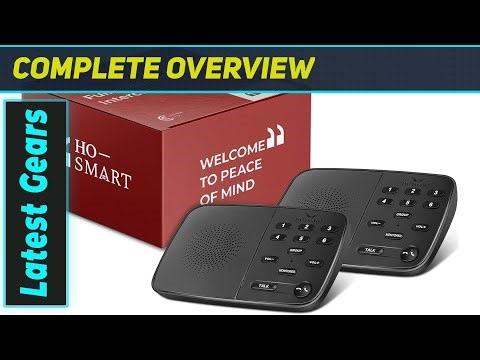 `Hosmart UltraSpeak Pro: The Best 2024 Wireless Intercom for Home & Business