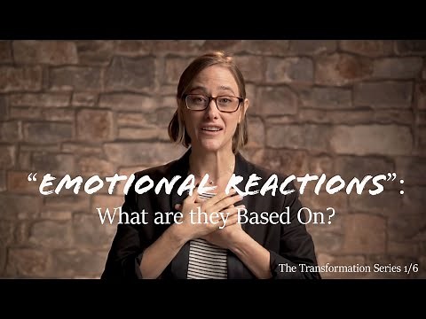 Our Emotional Reactions: What are they based on? - Chapter 1 - Transformation Series