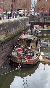 13K views · 181 reactions | An 86-year-old tugboat which sunk in Canning Dock is finally being rescued! They’ve had to drain the dock   https://theguideliverpool.com/lady-anne-dodd-helps-to-rescue-well-known-sunken-tugboat-from-canning-dock/ | The Guide Liverpool | Facebook