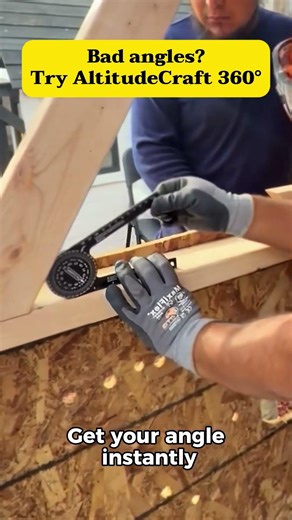 AltitudeCraft Miter Saw Protractor | Perfect Angles Made Simple