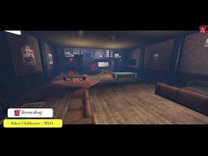 FiveM Biker Clubhouse MLO | FiveM Bar MLO #fivem #clubhouse