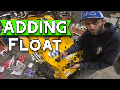 Adding float on a Huayee LHY480 Chinese Mini Skid Steer