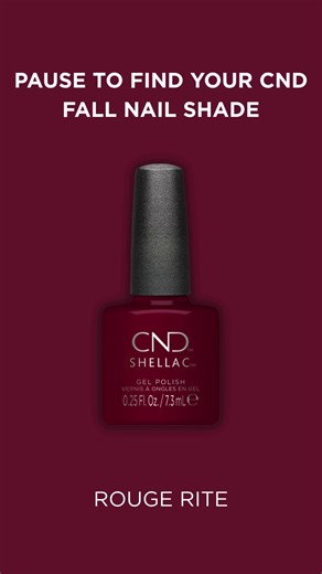 15K views · 49 reactions | Pause to find your perfect fall CND shade  Comment below what you got! | CND - Creative Nail Design | Facebook