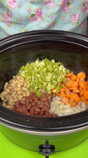 Easy crockpot soup for busy weeknights