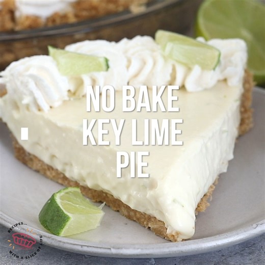 5.8K views · 64 reactions | No Bake Key Lime Pie is the perfect creamy pie recipe that’s totally no bake! It has a thick graham cracker crust and sweet and tart creamy key lime filling – if you’re craving lime this is the pie for you! Recipe: https://www.crazyforcrust.com/no-bake-key-lime-pie/ | CrazyforCrust | Facebook