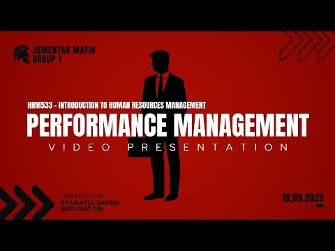 HRM533 - Performance Management Issues and Solutions | Group 1