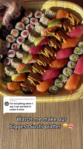 Bento Sushi on TikTok