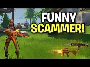 dumb funny kid almost scammed me! 😂 (Scammer Get Scammed) Fortnite Save The World