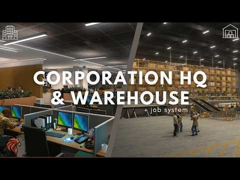 Bilgeco Corporation HQ & Warehouse | Reskinnable | [FiveM MLO - GTA V Interior]