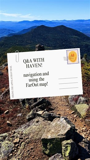 Haven ᨒ↟ Outdoor Wanderer on Instagram: "I’ve heard your questions about how I stay on trail and navigate my way, so let’s talk about it! I used the @faroutguides app to plan where I was going to camp at night, to find my water sources, and to send check-ins/to communicate with friends! Leaving FarOut comments feels like the trail equivalent to passing notes in class! 🥳 Since I’m not currently on trail it was difficult to show you, but you can zoom in on your icon and see exactly where you are 