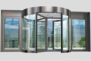 [Hot Item] Security High Quality Revolving Doors Hotel Entrance Front Automatic Revolving Door