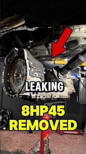 BMW 335i Rear Main Seal Repair — 8HP45 Swap Shop POV 🔥