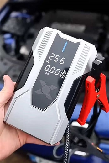 Your all-in-one roadside rescue kit! 🚗 Jump, inflate, charge, and light your way with this power pack. #JumpStarter #AirCompressor #EmergencyKit #TikTokShop #TikTokUK