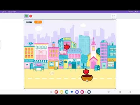 How to make a catching game on scratch (easy) #scratchtutorials