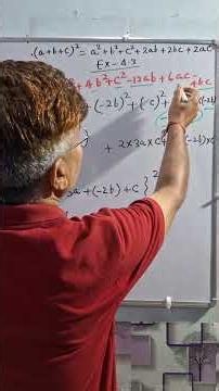 algebraic identity class 9 #maths #education #shorts #mathematics