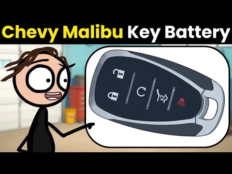 How To Change 2016-2024 Chevy Malibu Key Fob Battery (Step by Step Guide)