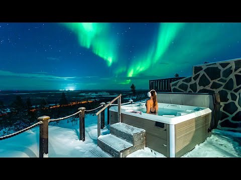 LEVIN IGLUT | Most Epic Glass Igloo Hotel in Lapland (Full Tour in 4K)