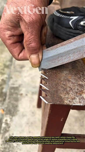 Hand Sharpening Saw Teeth – Old Skill That Still Works!