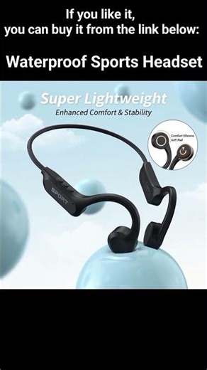 Headphones Bluetooth 5.4 Open Ear Headphones with Mic, #smartdealjunction