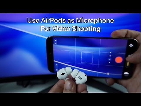How to Use AirPods As Microphone For Video Recording | iOS 26 Tips