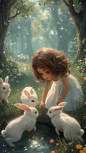 amazing facts about rabbits . educational video in English for kids.