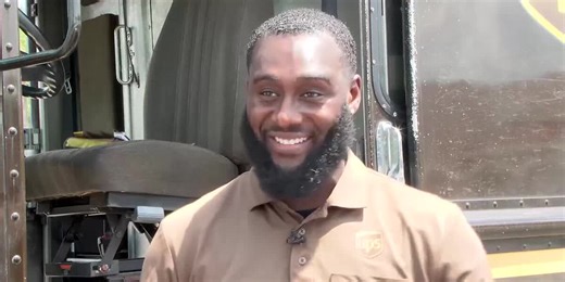 UPS driver saves woman who passed out on her driveway in triple-digit temperatures