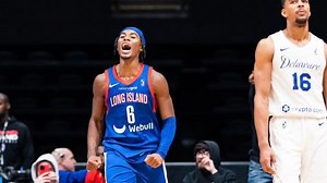 1.1K views · 63 reactions | 30 PTS  8 REB 2 AST David Duke Jr matched his career-high 30 PTS and helped lead the Long Island Nets to a big win over the Blue Coats. Check out his highlights ⬇️ | NBA G League | Facebook
