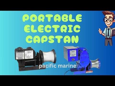 Portable Electric Capstan