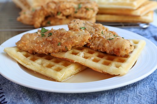 Chicken and Waffles Recipe: Southern Soul Food Style