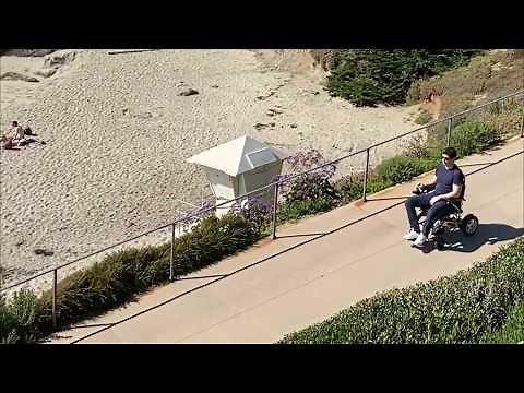 Porto Mobility Ranger Quattro XL Lightweight Foldable Electric Wheelchair