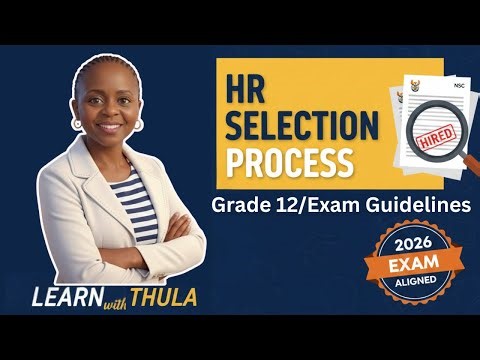 SELECTION PROCESS - Business Studies - Part 1 - 2026
