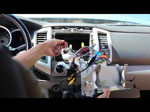 KW-M740BT Install on 2008 Toyota Tacoma