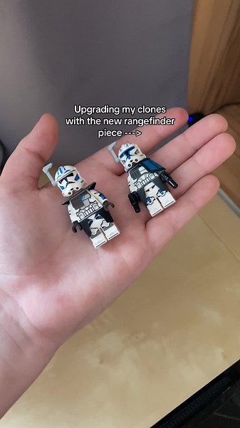 Upgrading Lego Clones with New Rangefinder Pieces