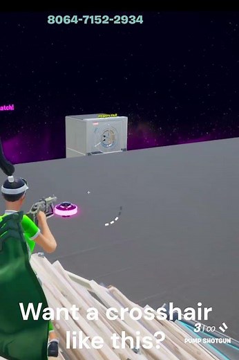 how to get custom crosshairs on pc in fortnite 2026! #cool #fn #fortniteranked