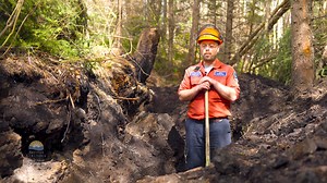 With severe drought conditions persisting in northeast B.C., crews working in the North Peace Complex face significant challenges. In this area, there are deep layers of roots, logs and other organic material beneath the forest floor. Typically, groundwater prevents these layers from burning, but that is not the case this year. In this video, Safety Officer, Iain Berglund, Fire Behaviour Analyst, Eric Kopetski, and Danger Tree Specialist, Cole St. Jean, explain the difficulties and hazards invol