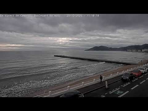 🔴 LIVE WEBCAM CANNES - Boulevard du Midi