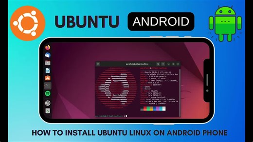 2025最新教程！安卓手机免Root安装Ubuntu Linux系统，手把手教学+桌面环境全演示