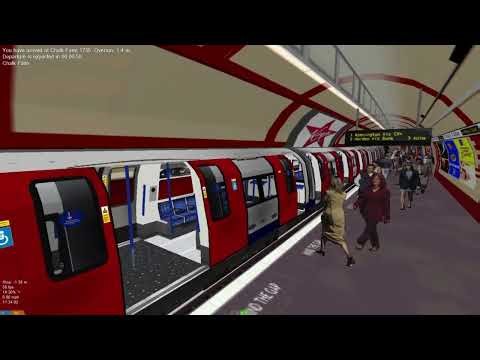 OpenBVE Northern Line: Edgware - Kennington (Refurbished Unit)