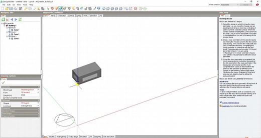 Designbuilder教程 Block Type详解 20191029