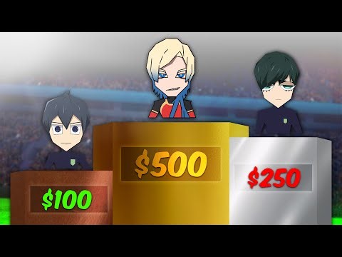 BLUE LOCK AUCTION GAMESHOW WITH CONTENT CREATORS!!!!!