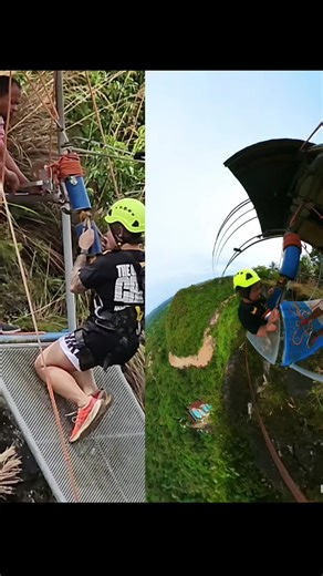 The plunge experience 🥶 #fyp #theplunge #adventure #bohol