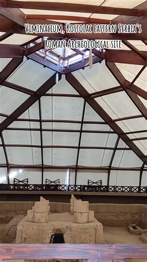 The remains of Viminacium, was a legionary camp and the capital Roman province of Moesia (modern-day Serbia) #archeologicalsite